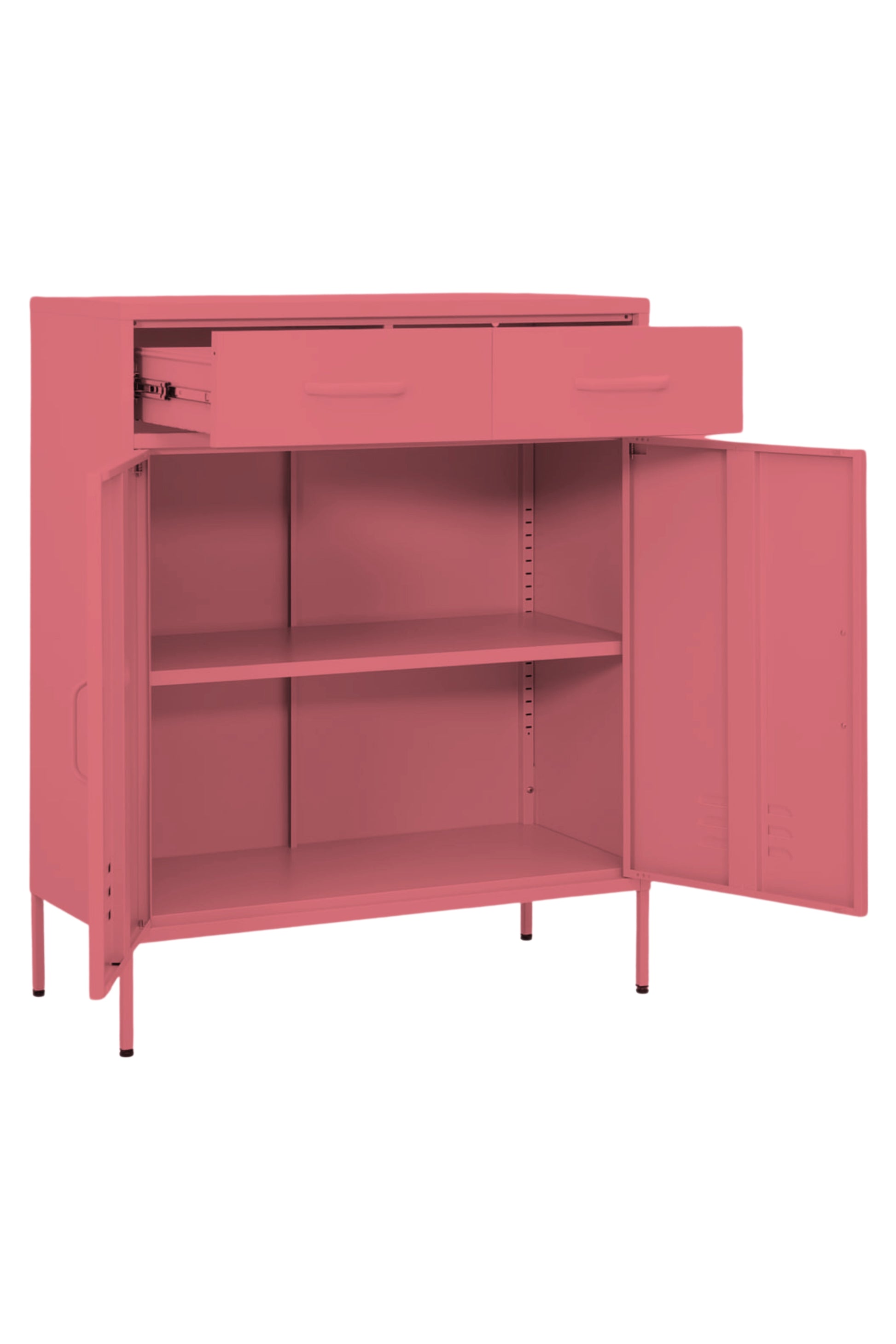 Double Scoop in Berrylicious - Modern Media Cabinet-Storage Cabinet