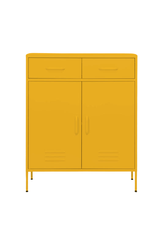 Double Scoop in Butter Salted Caramel - Modern Media Cabinet-Storage Cabinet