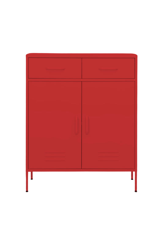 Double Scoop in Cherry Bombshell - Modern Media Cabinet-Storage Cabinet