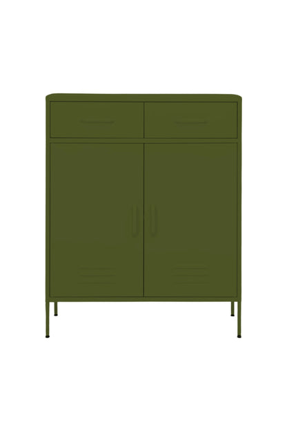 Double Scoop in Matcha Latte - Modern Media Cabinet-Storage Cabinet