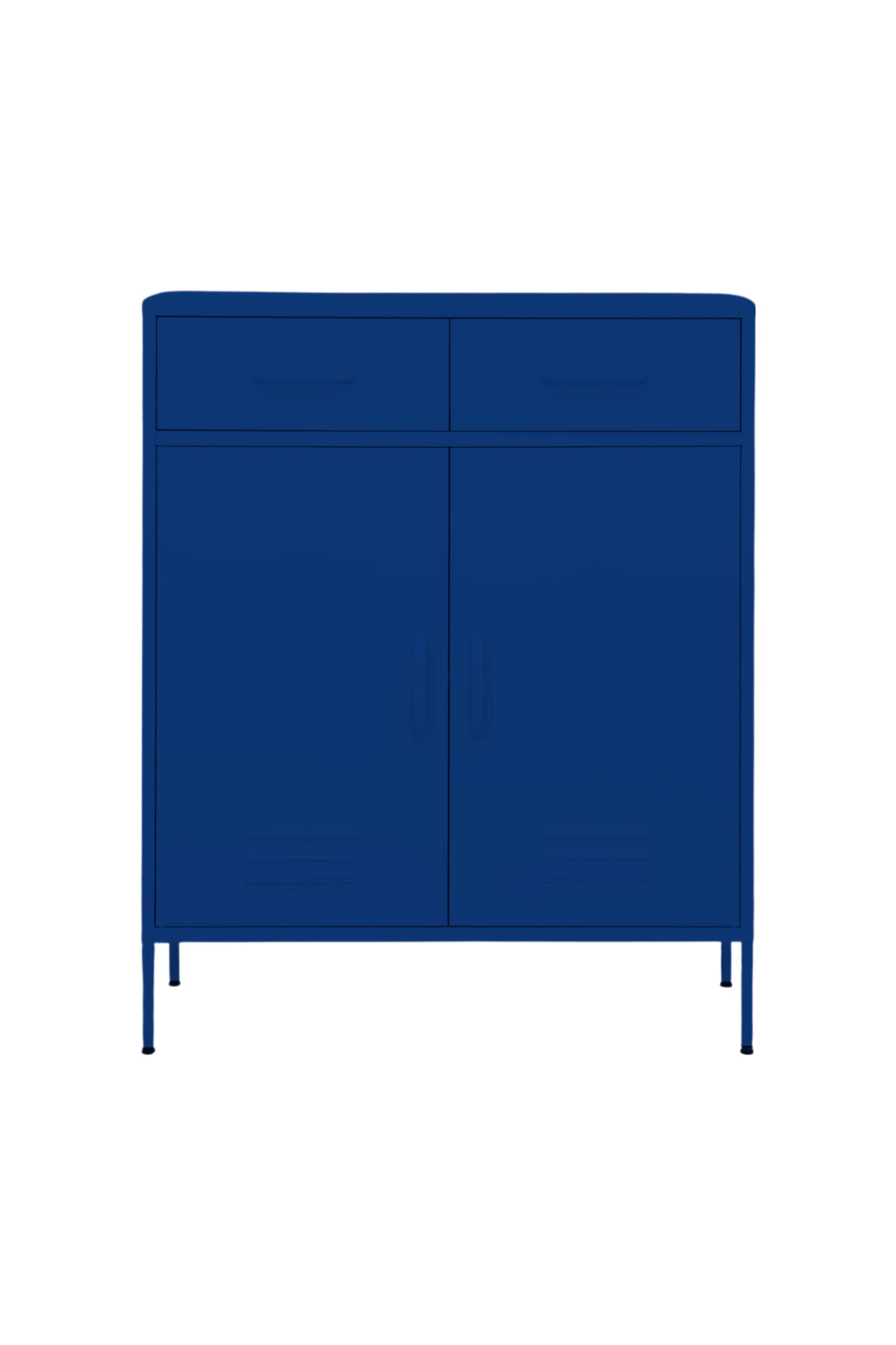 Double Scoop in Midnight Blueberry - Modern Media Cabinet-Storage Cabinet