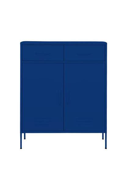 Double Scoop in Midnight Blueberry - Modern Media Cabinet-Storage Cabinet