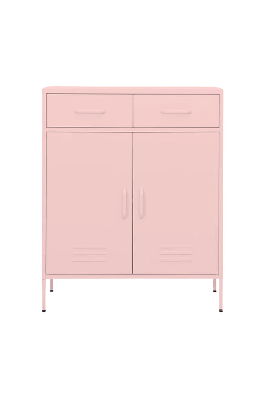 Double Scoop in Strawberry Cupcake - Modern Media Cabinet-Storage Cabinet