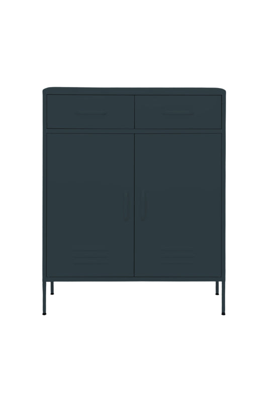 Double Scoop in Twisted Liquorice - Modern Media Cabinet-Storage Cabinet