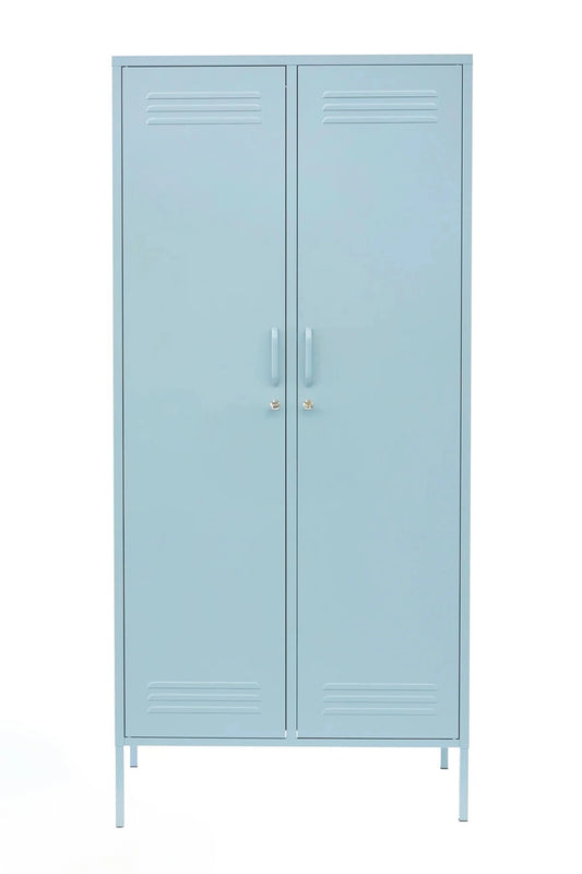 Double Swirl in Double Bubblegum  - Modern Steel Locker Wardrobe - Storage Cupboard