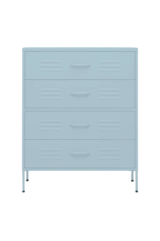 Quattro Treat in Double Bubblegum - Modern 4 Door Drawer- Storage Drawer