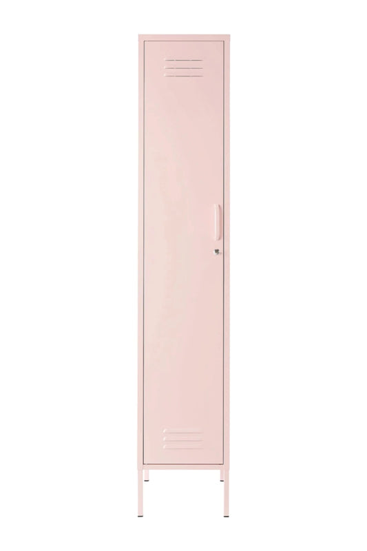 Single Dip in Strawberry Cupcake - Modern Steel Locker - Storage Cupboard - Left Door Opening