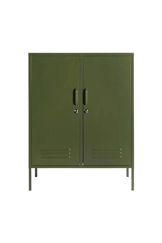 Standard Scoop in Matcha Latte - Modern Steel Locker - Storage Cabinet