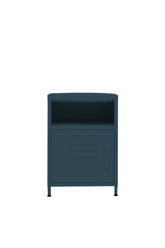 Tiny Tub in Twisted Liquorice - Modern Pedestal- Storage Cabinet - Left Door Opening