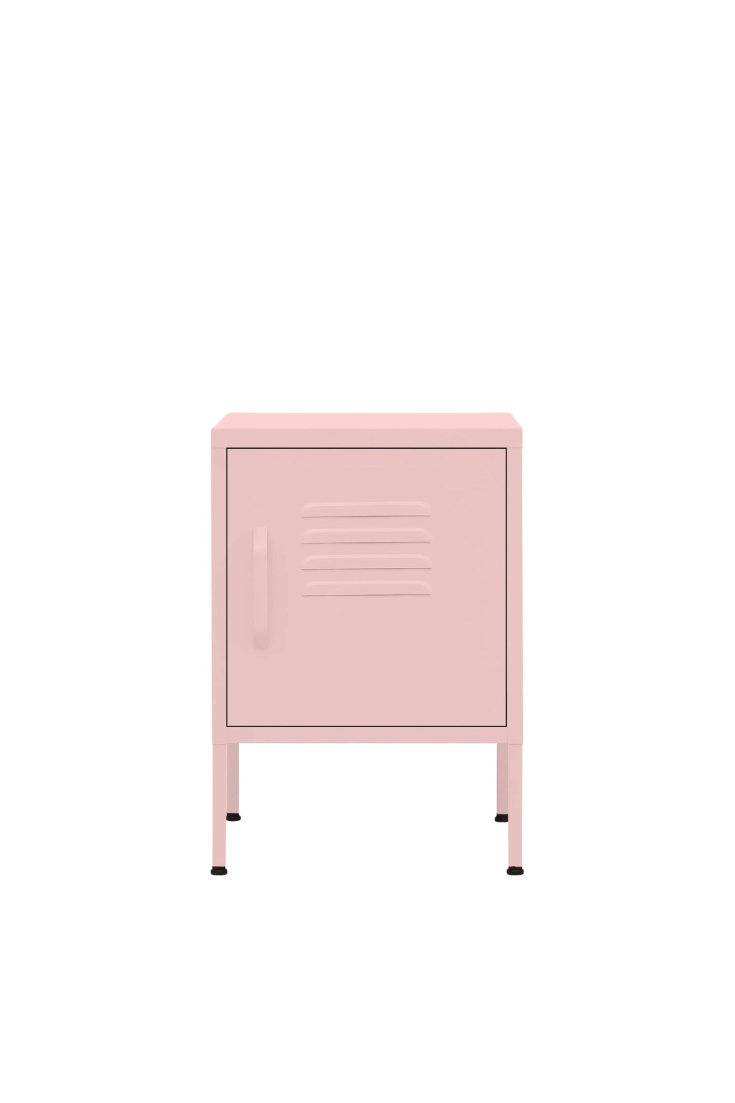 Cute Cup in Strawberry Cupcake - Modern Pedestal- Storage Cabinet - Right Door Opening